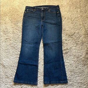 GAP high rise flare Women's Jeans used Sz 16